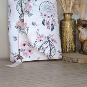 couvre livre, housse livre, protège carnet de santé, housse agenda, organisateur de sac, organisateur de documents, booksleeve