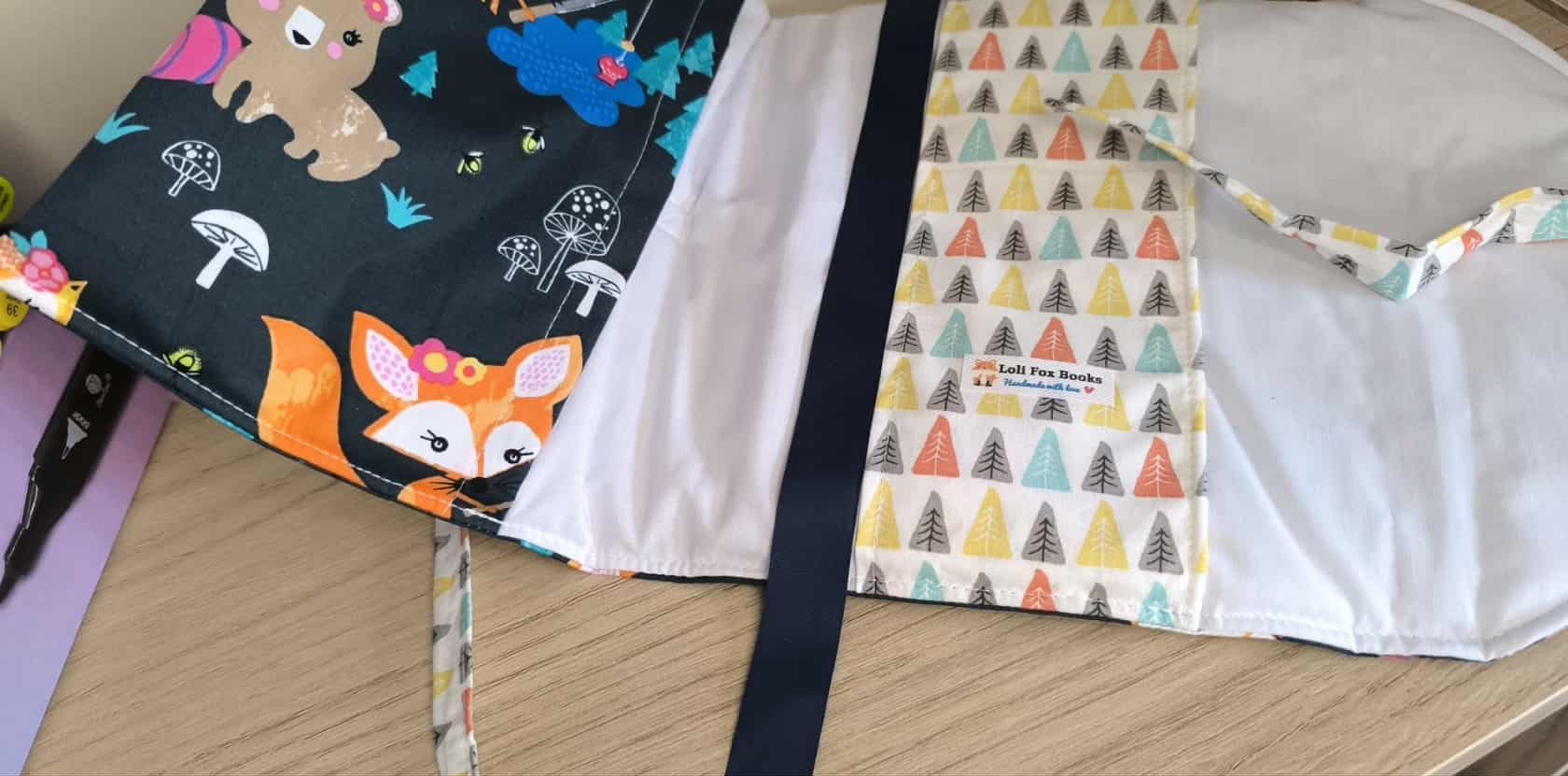 couvre livre, housse livre, protège carnet de santé, housse agenda, organisateur de sac, organisateur de documents, booksleeve