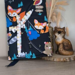 couvre livre, housse livre, protège carnet de santé, housse agenda, organisateur de sac, organisateur de documents, booksleeve