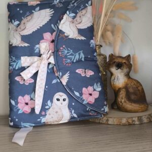 couvre livre, housse livre, protège carnet de santé, housse agenda, organisateur de sac, organisateur de documents, booksleeve