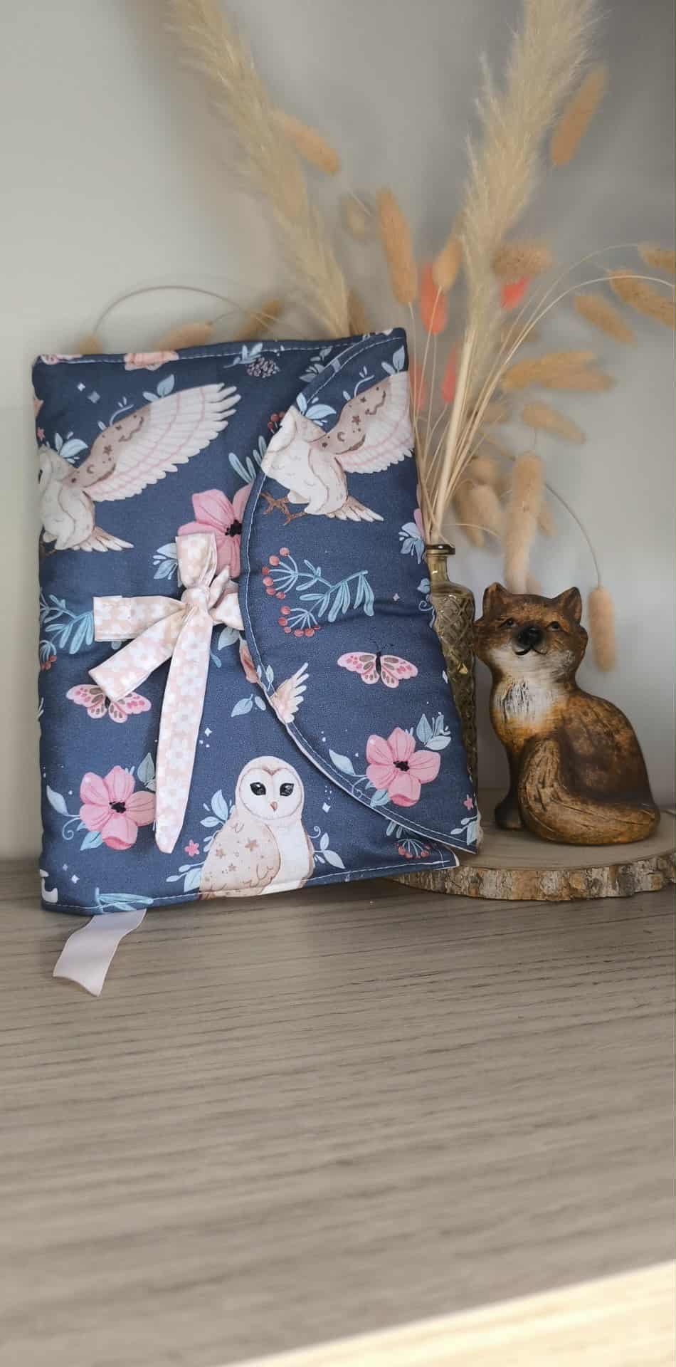 couvre livre, housse livre, protège carnet de santé, housse agenda, organisateur de sac, organisateur de documents, booksleeve