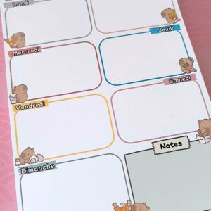 Fabrication artisanale de bloc notes, agendas, carnets, calepins, cahiers et livrets dans mon atelier du Sud-ouest de la France. Créé, imprimé, coupé et encollé par mes soins. Impression jet d'encre.