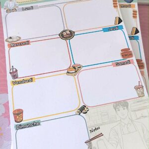 Fabrication artisanale de bloc notes, agendas, carnets, calepins, cahiers et livrets dans mon atelier du Sud-ouest de la France. Créé, imprimé, coupé et encollé par mes soins. Impression jet d'encre.